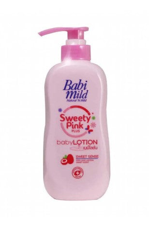 Babi Mild Baby Lotion Sweety Pink Pump 400ML