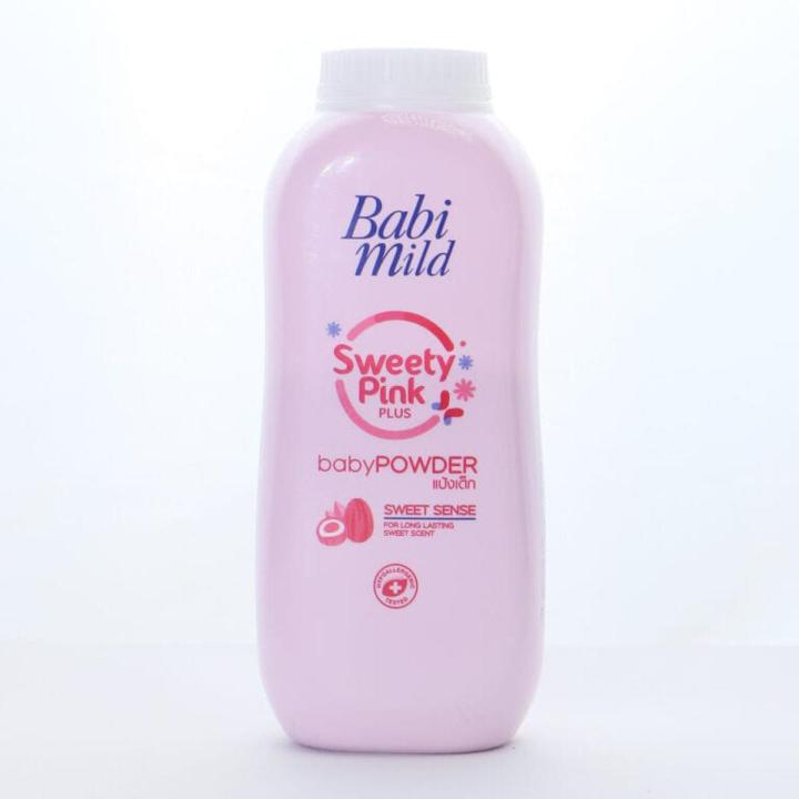 Babi Mild Baby Powder Sweety Pink 160G