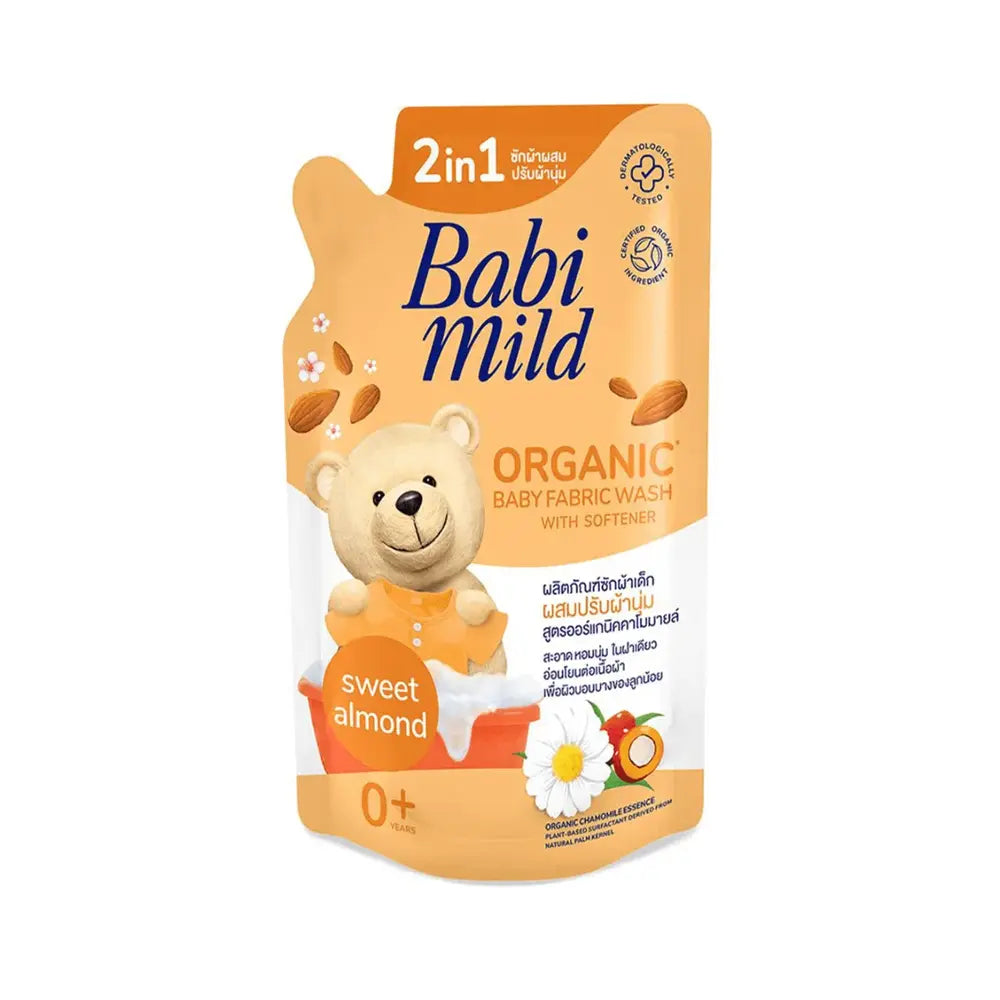 Babi Mild Fabric Wash 2 in 1 Almond 570ML