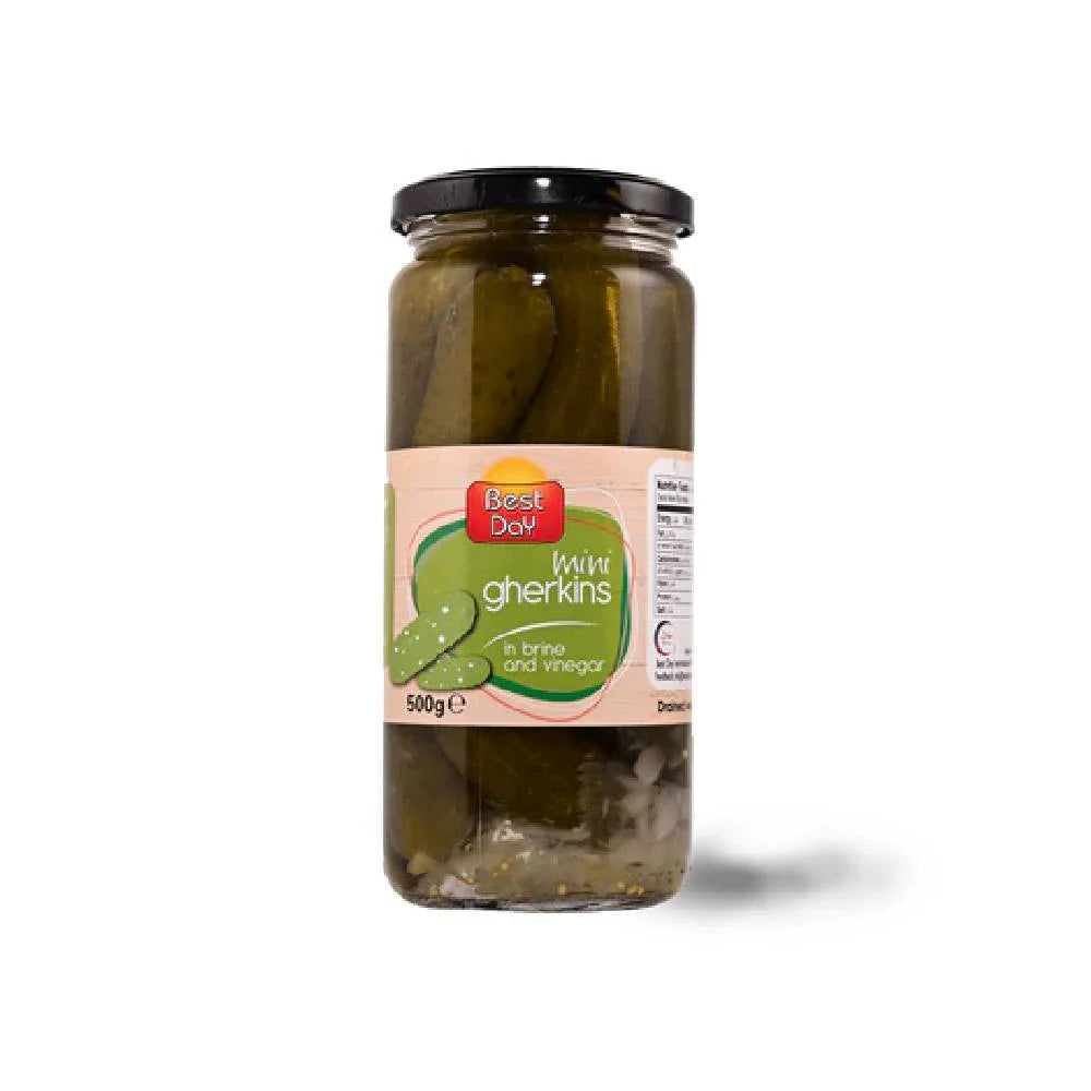 Best Day Mini Gherkins (500g)