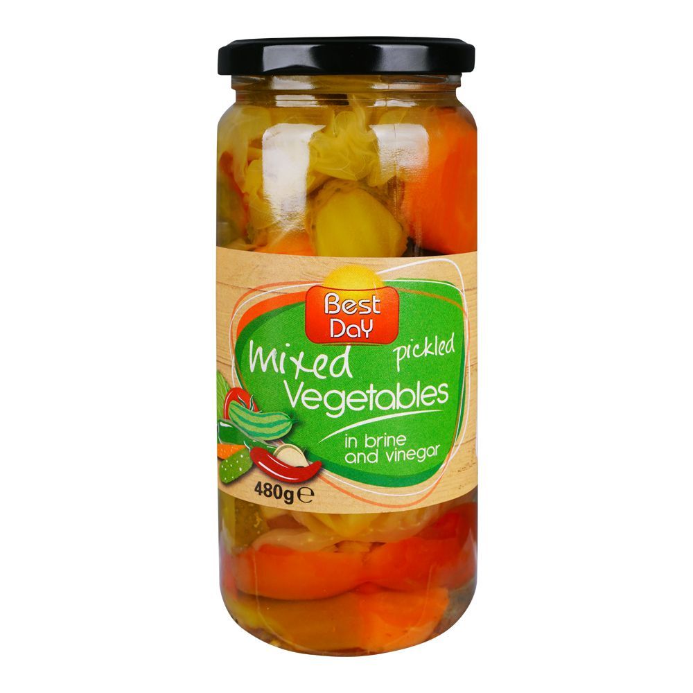 Best Day Mixed Pickled Vegetables (480g)