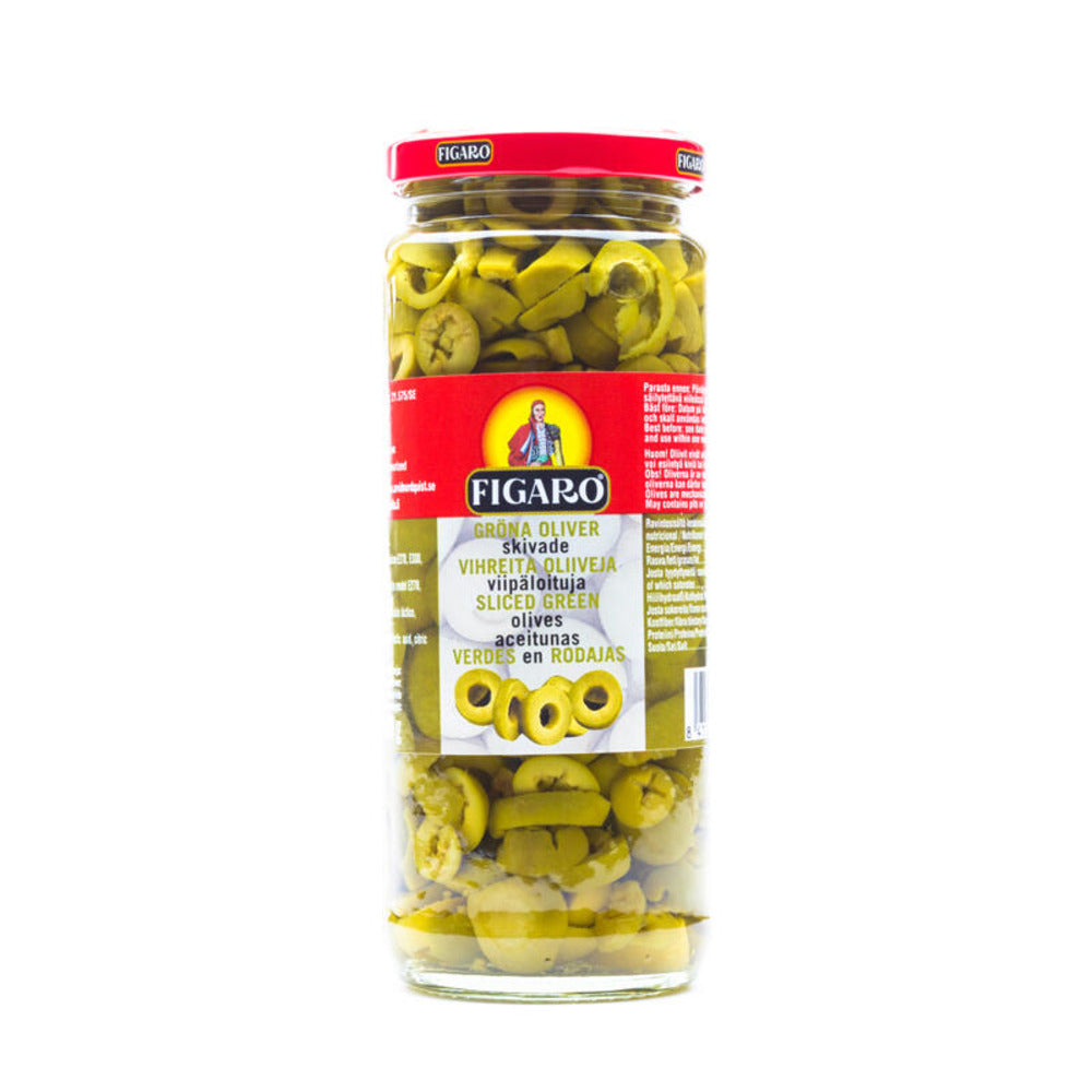 Figaro Green Sliced Olives 180gm/340gm