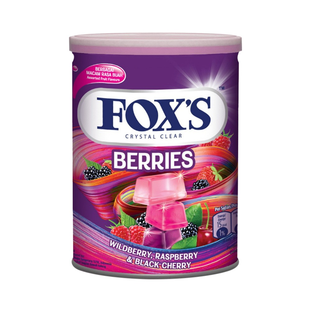 Fox's Berries Candy Tin 180gm