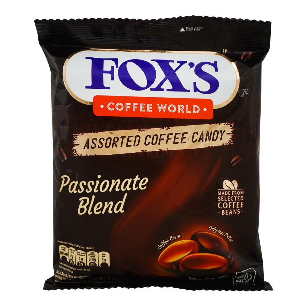 Fox's Passionate Blend Coffee Candy 90gm