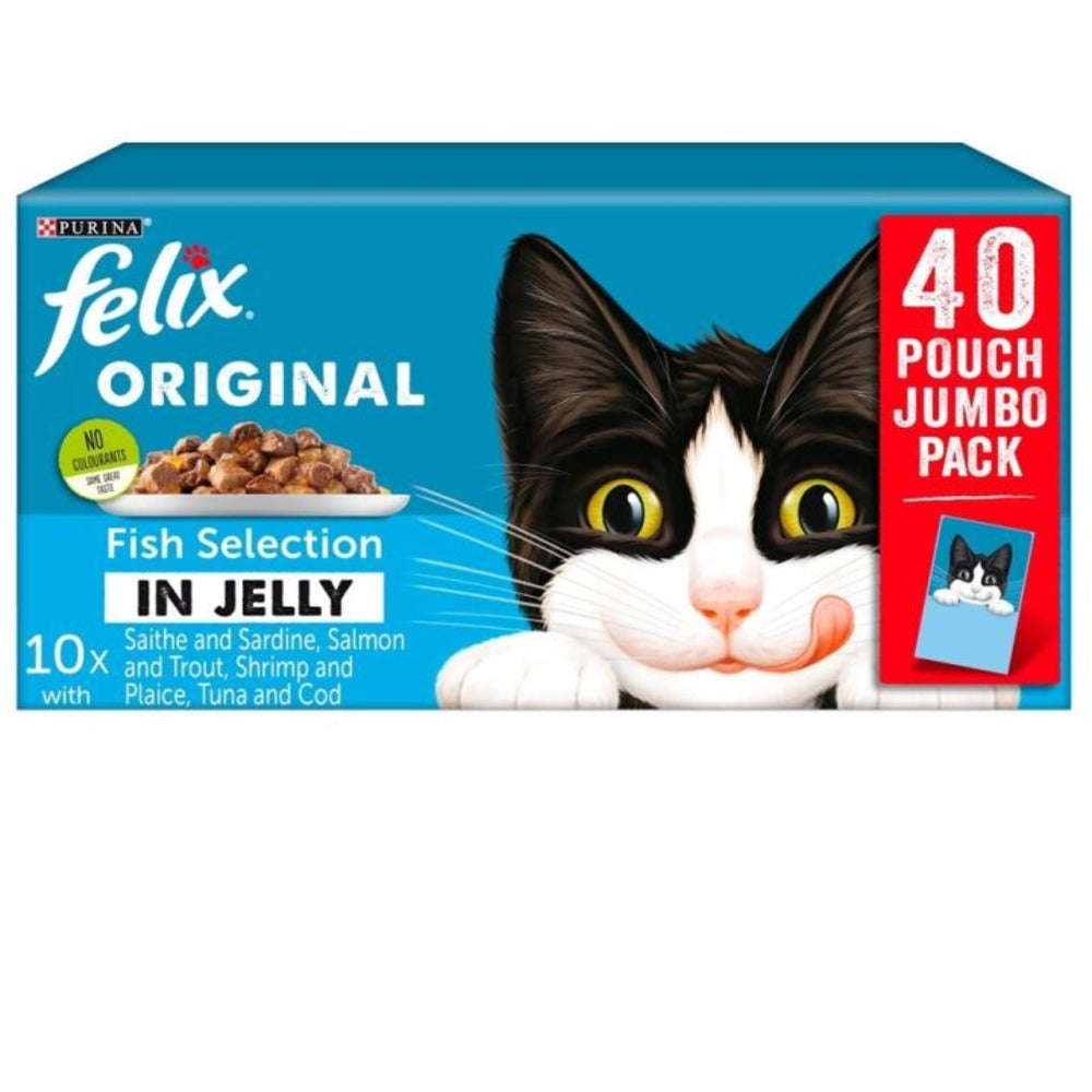 Felix Double Fish Selection Jelly 100gm