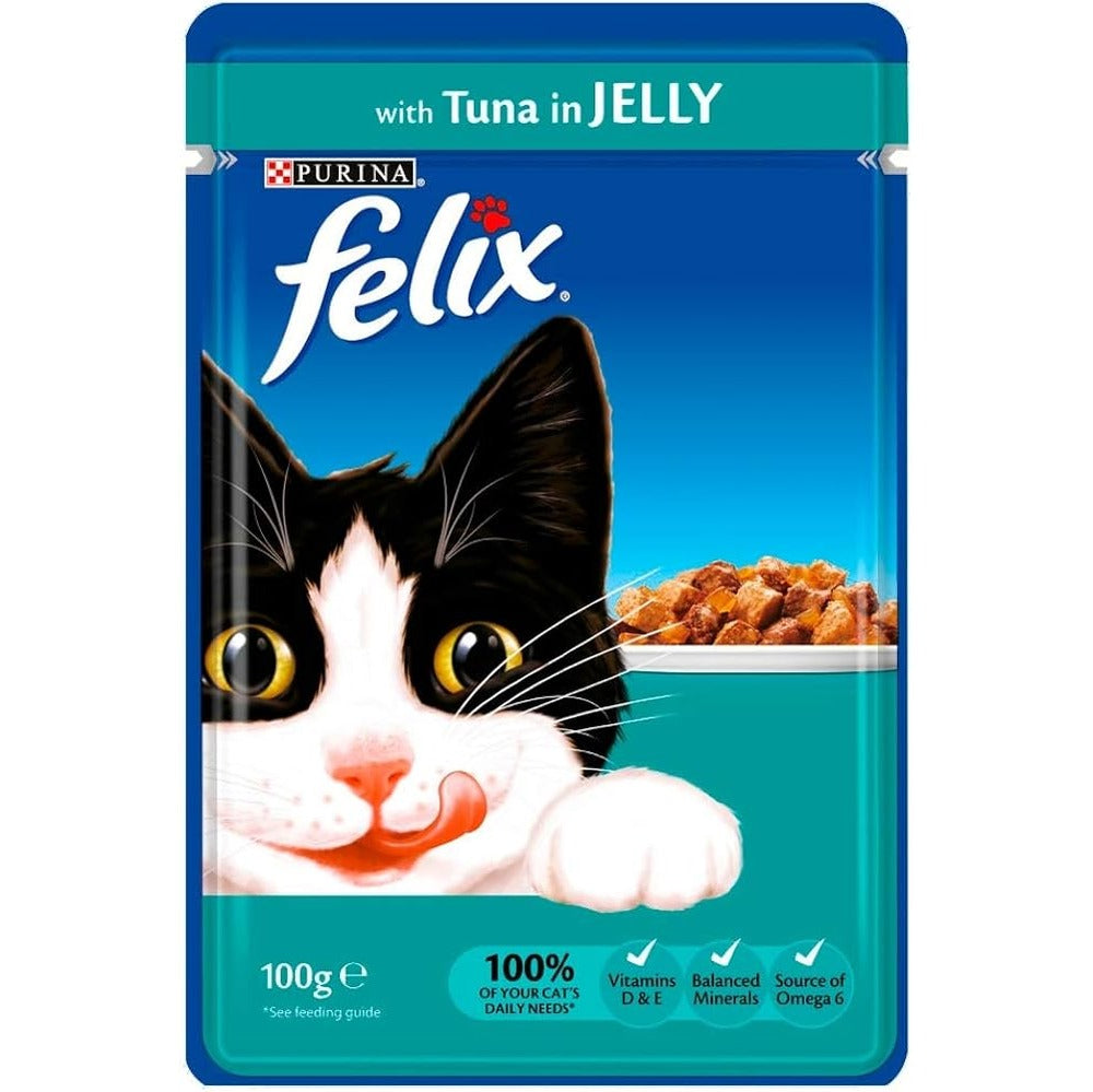 Felix Tuna Jelly 100gm