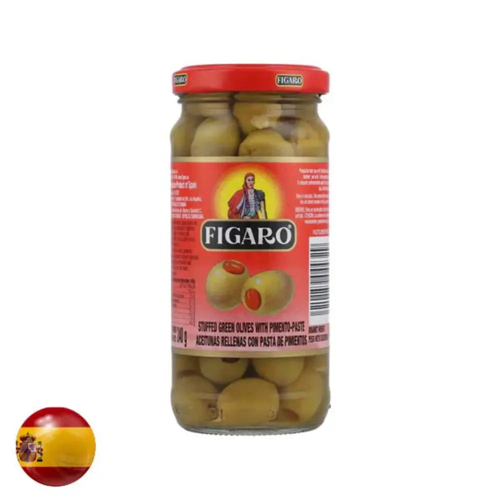 Figaro Olives Green Stuffed 140gm/244gm