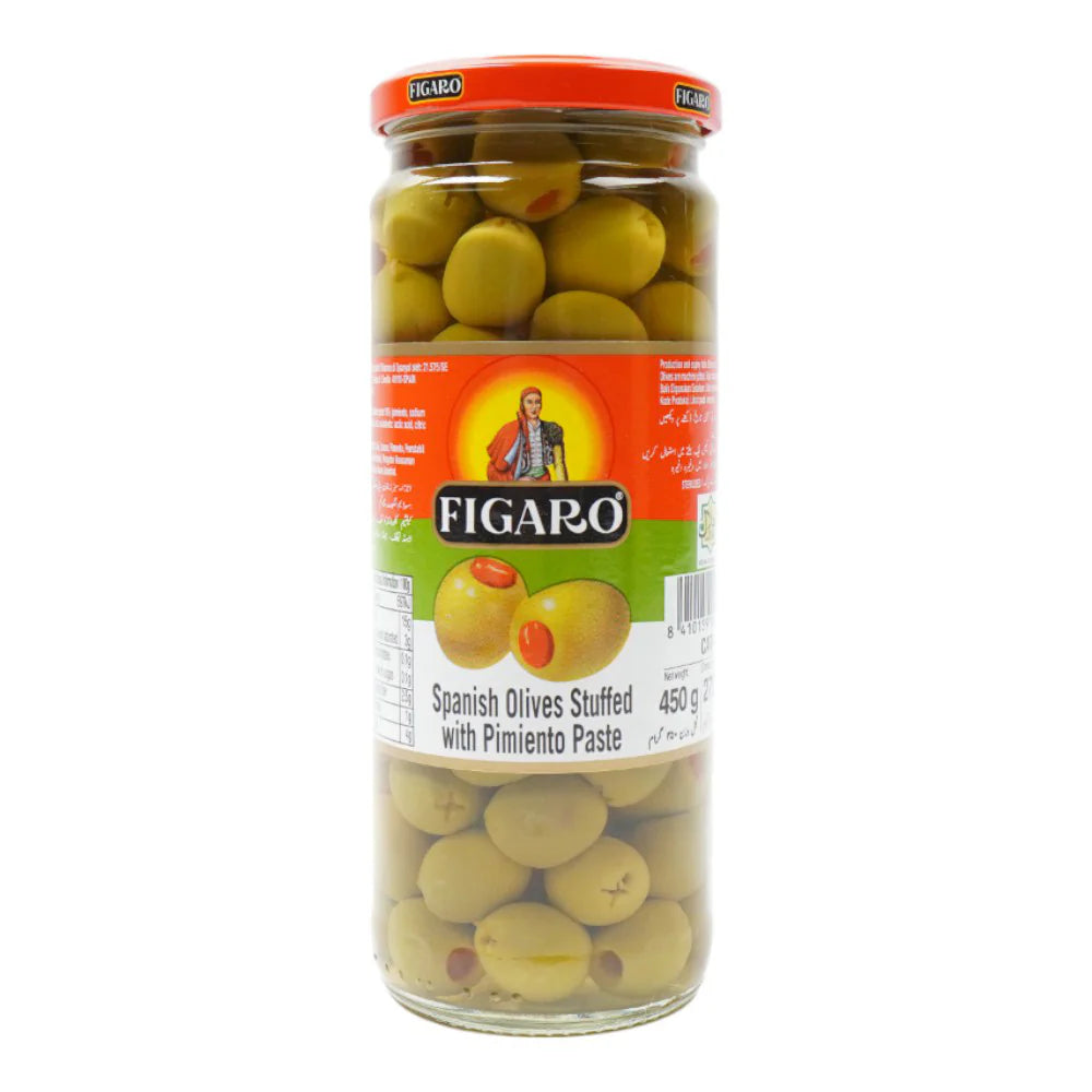 Figaro Olives Green Stuffed 270gm/450gm