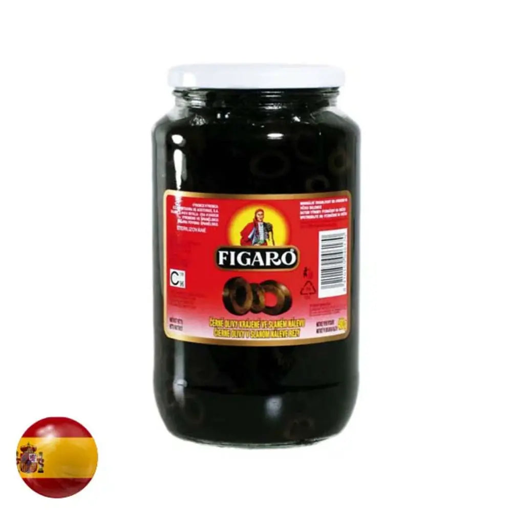 Figaro Olives Pitted Black 450gm/935gm