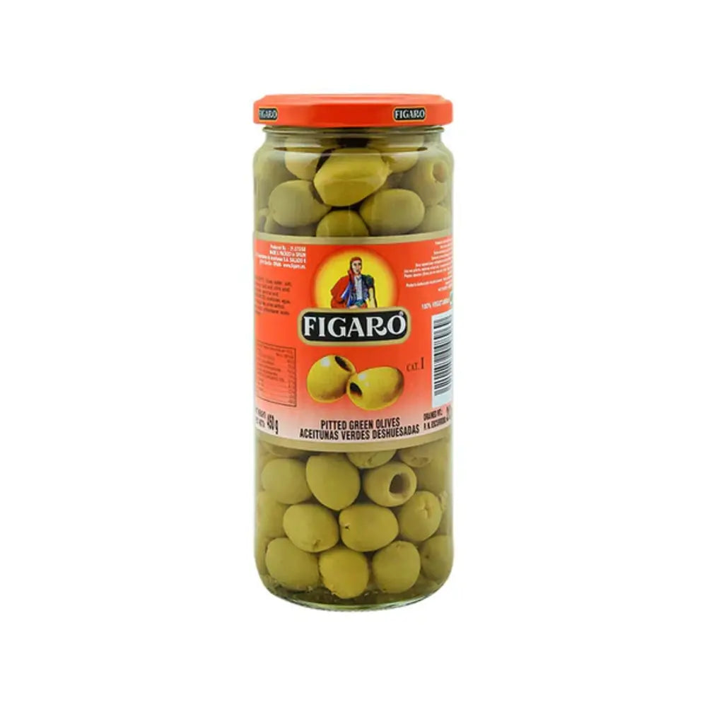 Figaro Olives Pitted Green 160gm/340gm