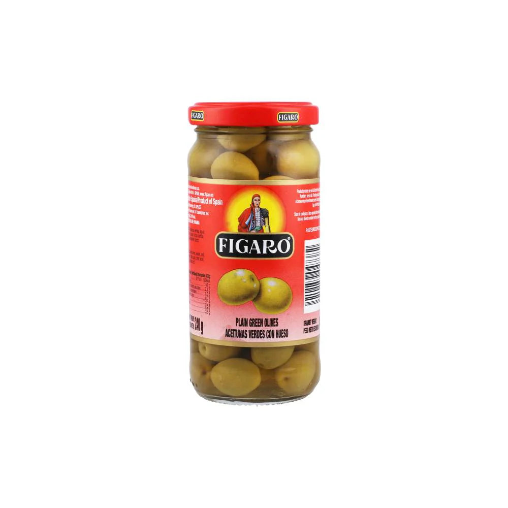 Figaro Olives Plain Green 140gm/244gm