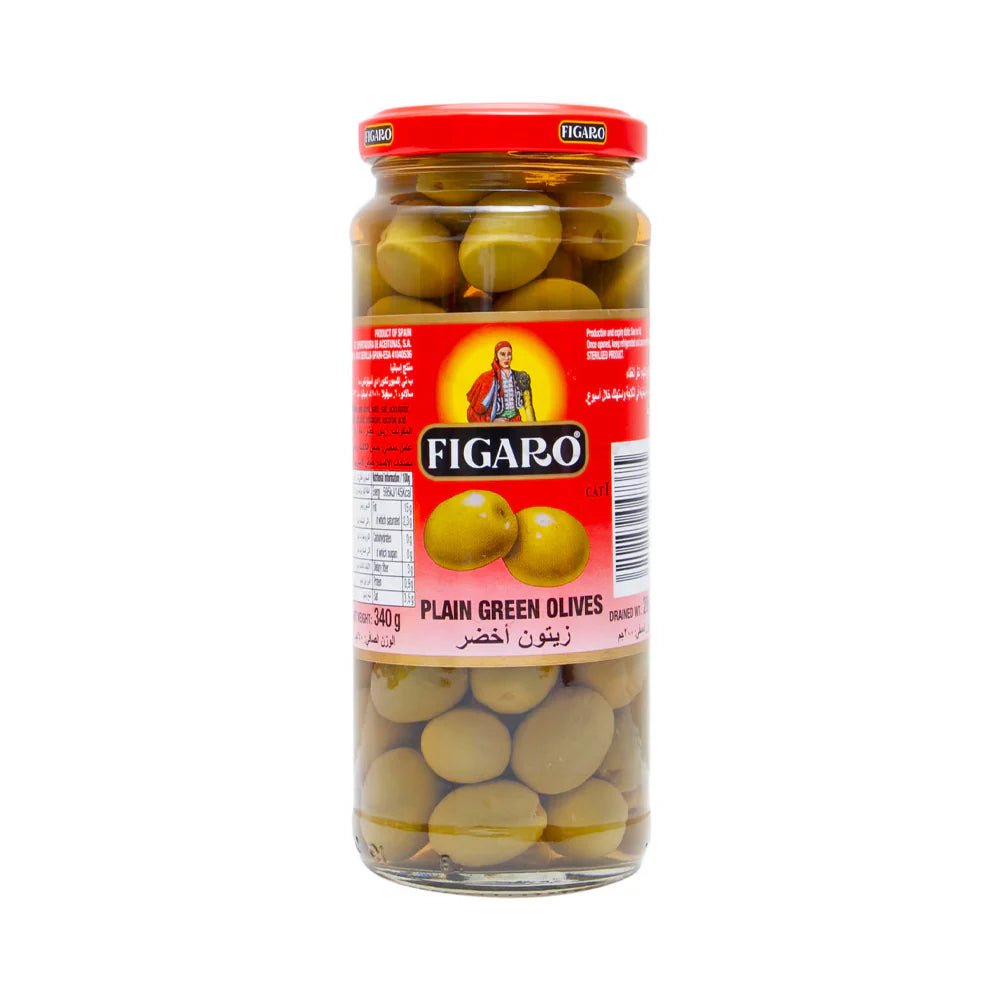 Figaro Olives Plain Green 200gm/340gm