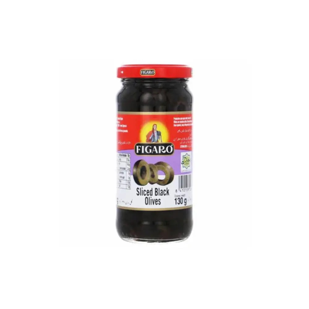 Figaro Olives Sliced Black 130gm/244gm