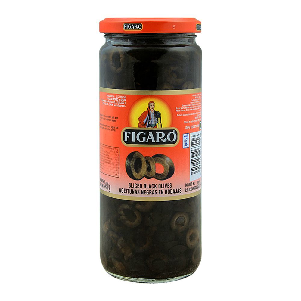 Figaro Olives Sliced Black 230gm/450gm