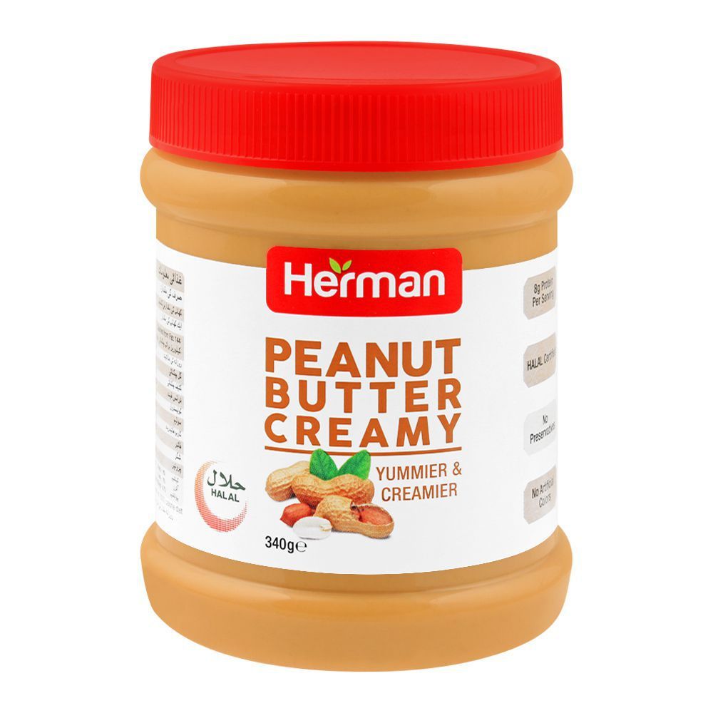 Herman Peanut Butter Creamy - 340g