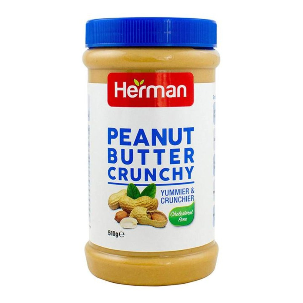 Herman Peanut Butter Crunchy - 510g