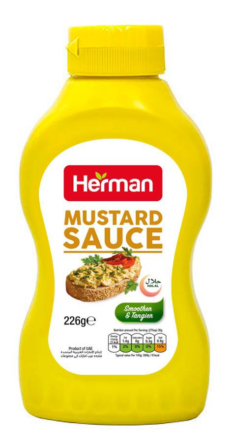 Herman Mustard Sauce 226gm