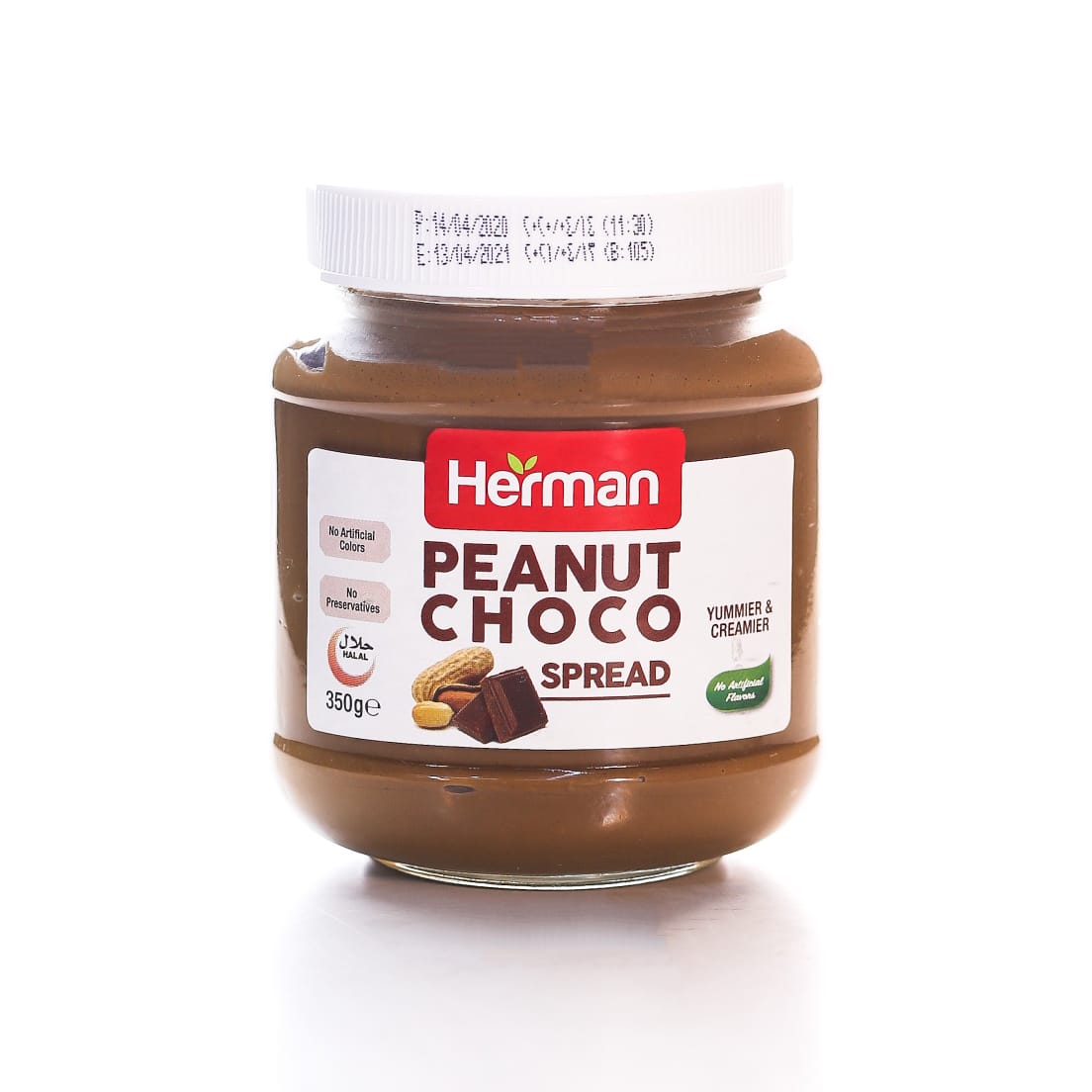 Herman Peanut Butter Chocolate Spread 350g