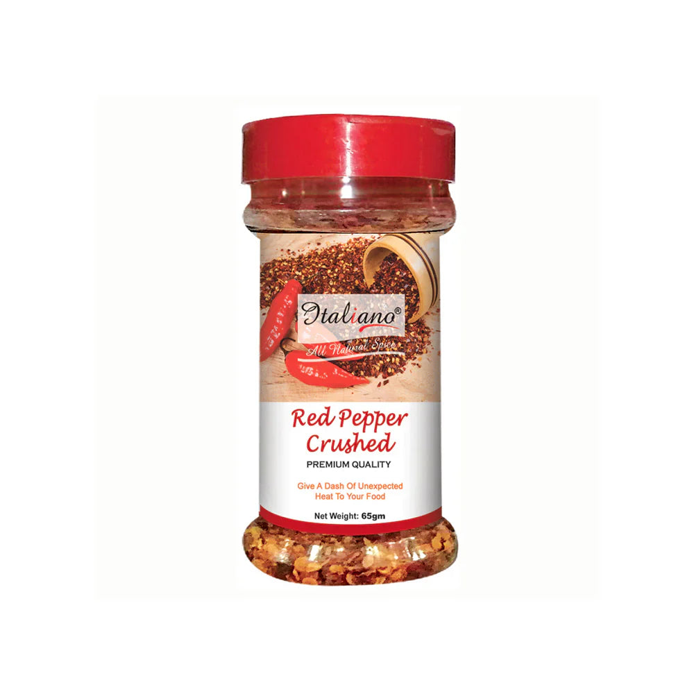 Italiano Red Pepper Crushed 65gm