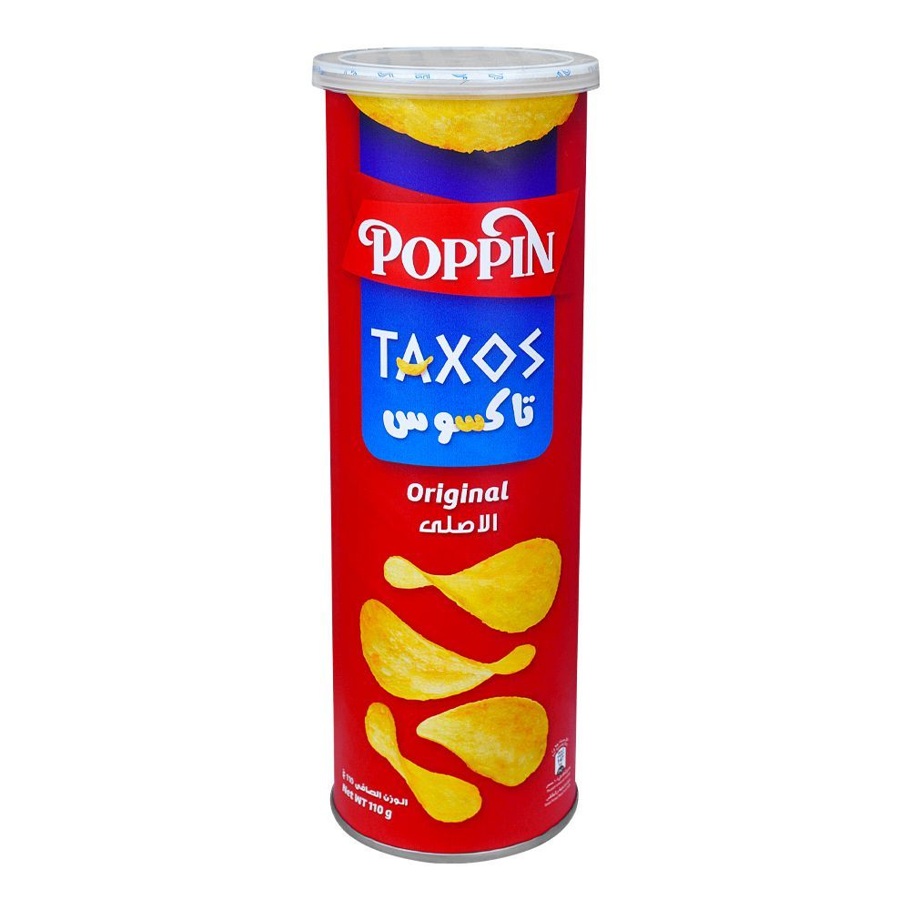 Poppin Taxos Original Potato Crisps 110g