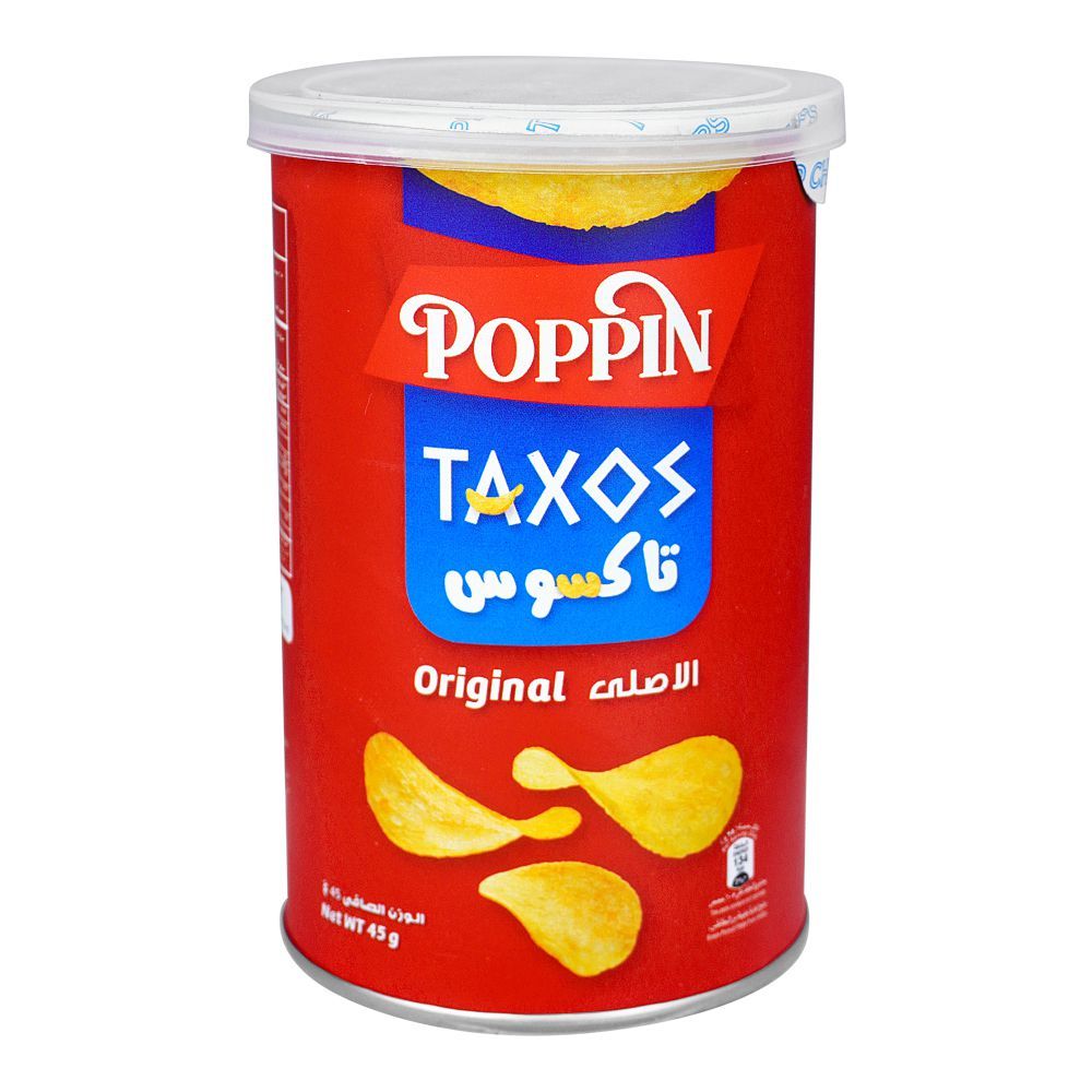 Poppin Taxos Original Potato Crisps 45g