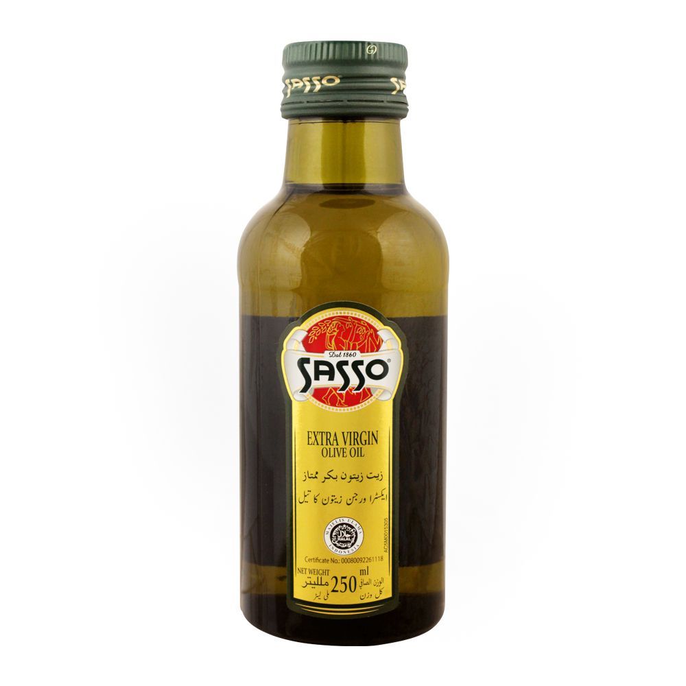 Sasso Extra Virgin Olive Oil - 250ml Bottle