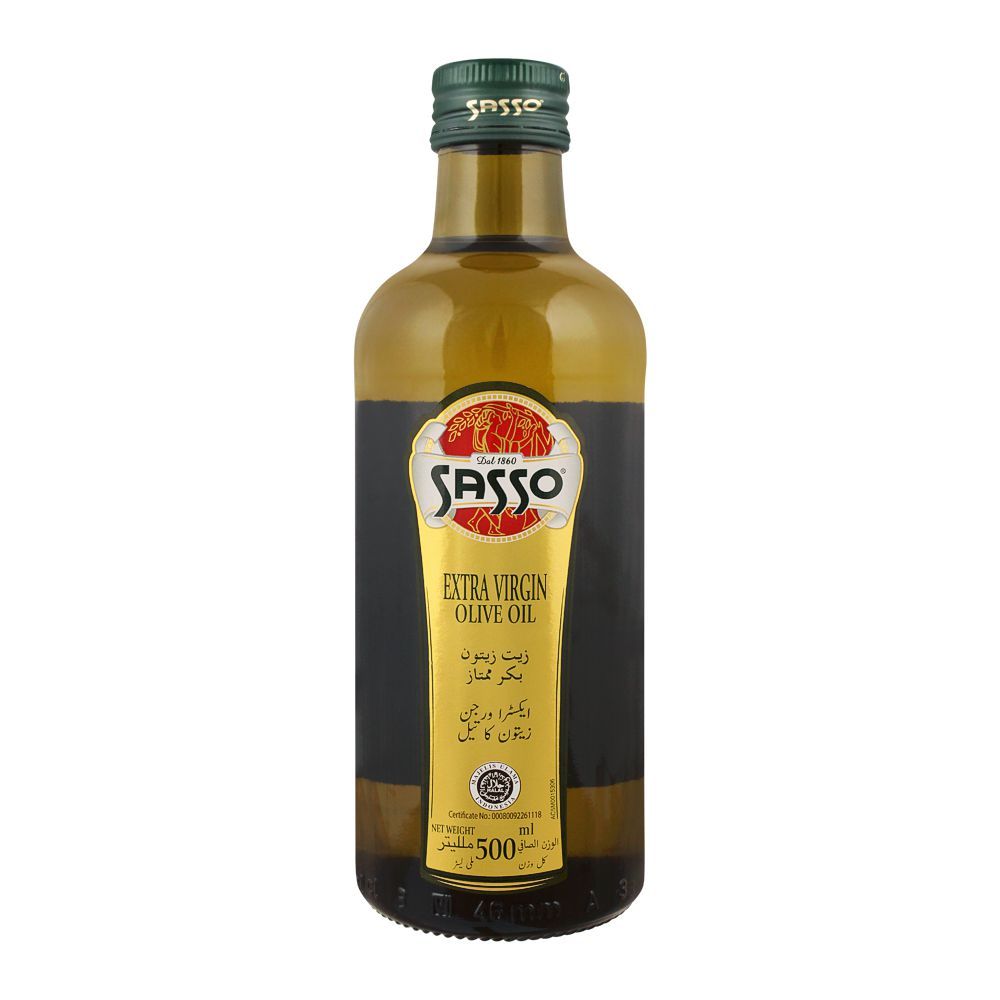 Sasso Extra Virgin Olive Oil - 500ml Bottle