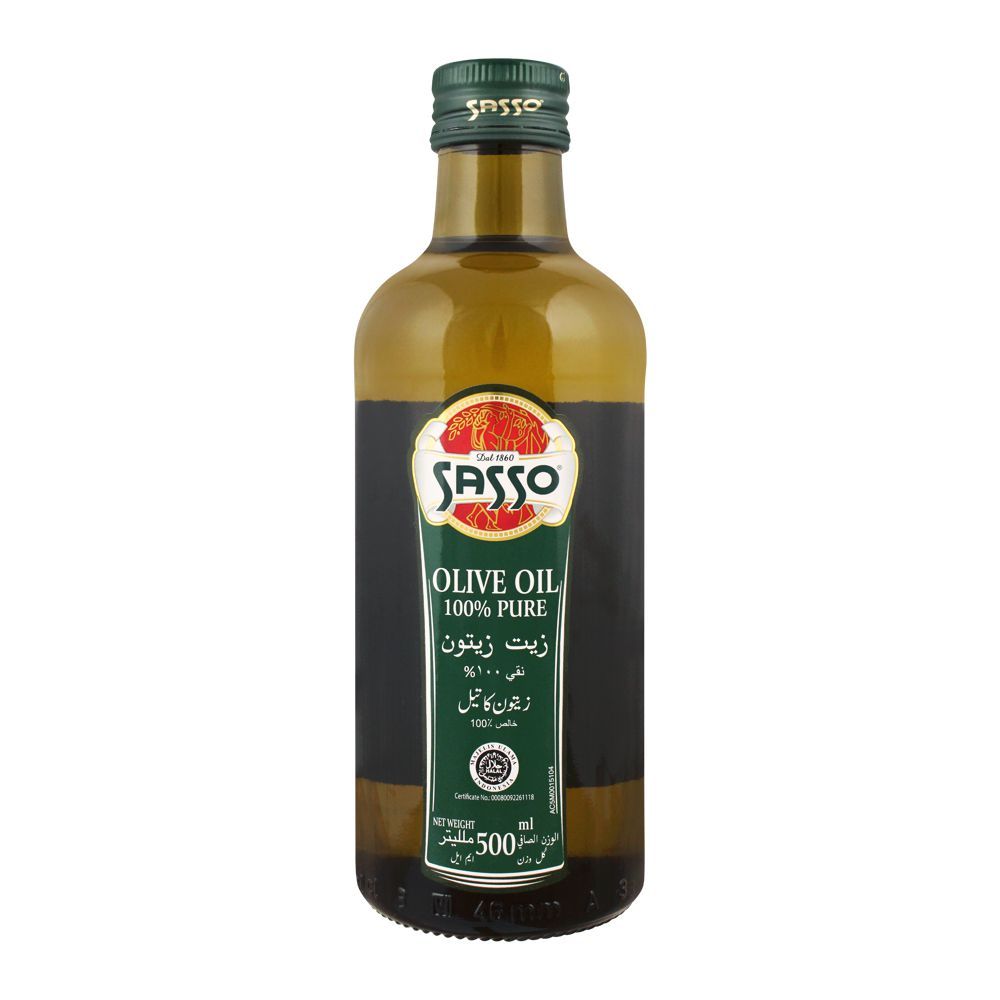 Sasso Pure Olive Oil - 500ml Bottle