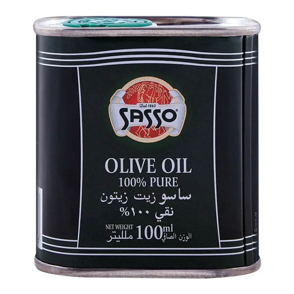 Sasso Pure Olive Oil - 100ml Tin