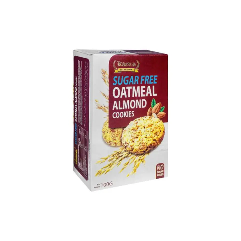 KAER's Sugar-Free Oatmeal Almond Cookies 100g