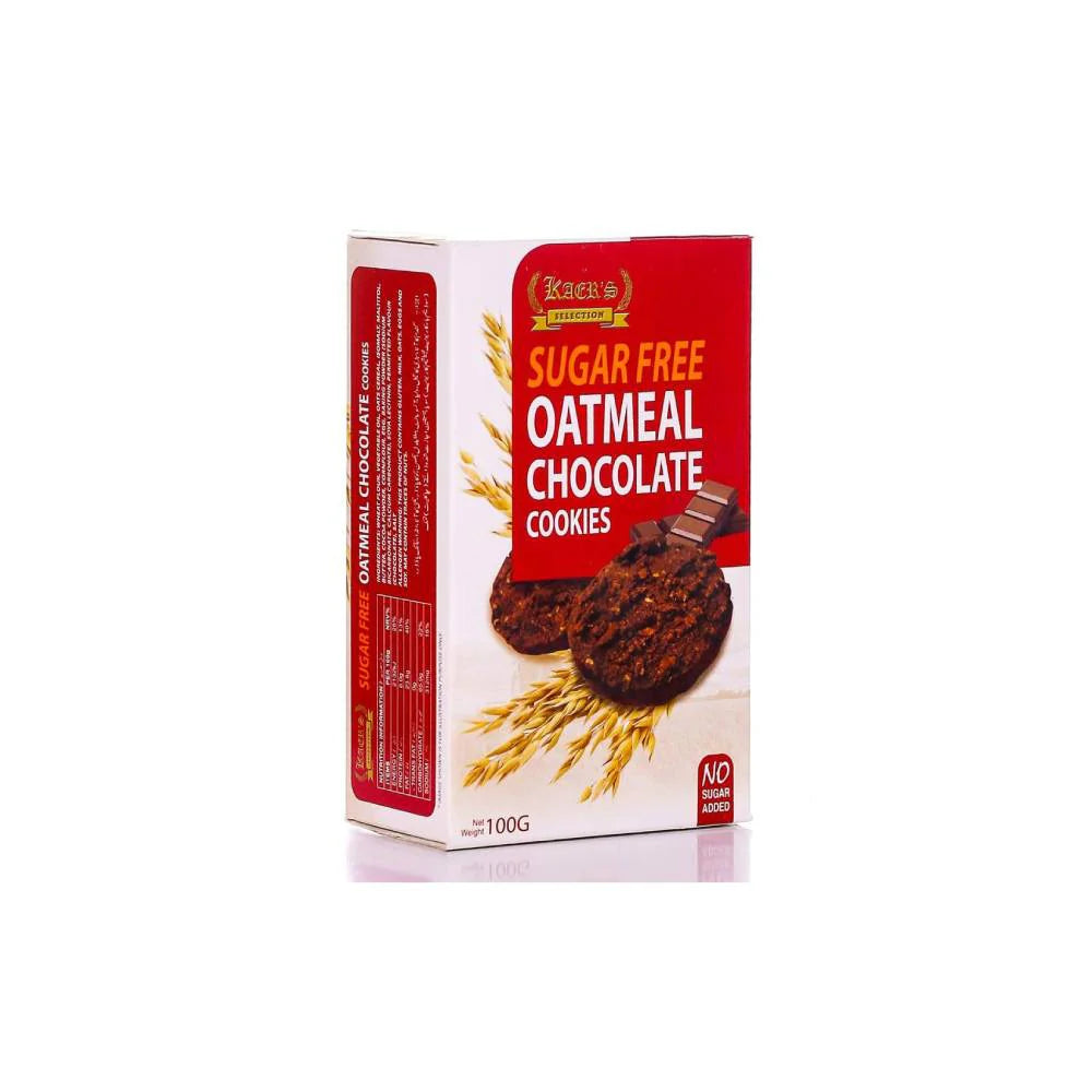 KAER's Sugar-Free Oatmeal Chocolate Cookies 100g