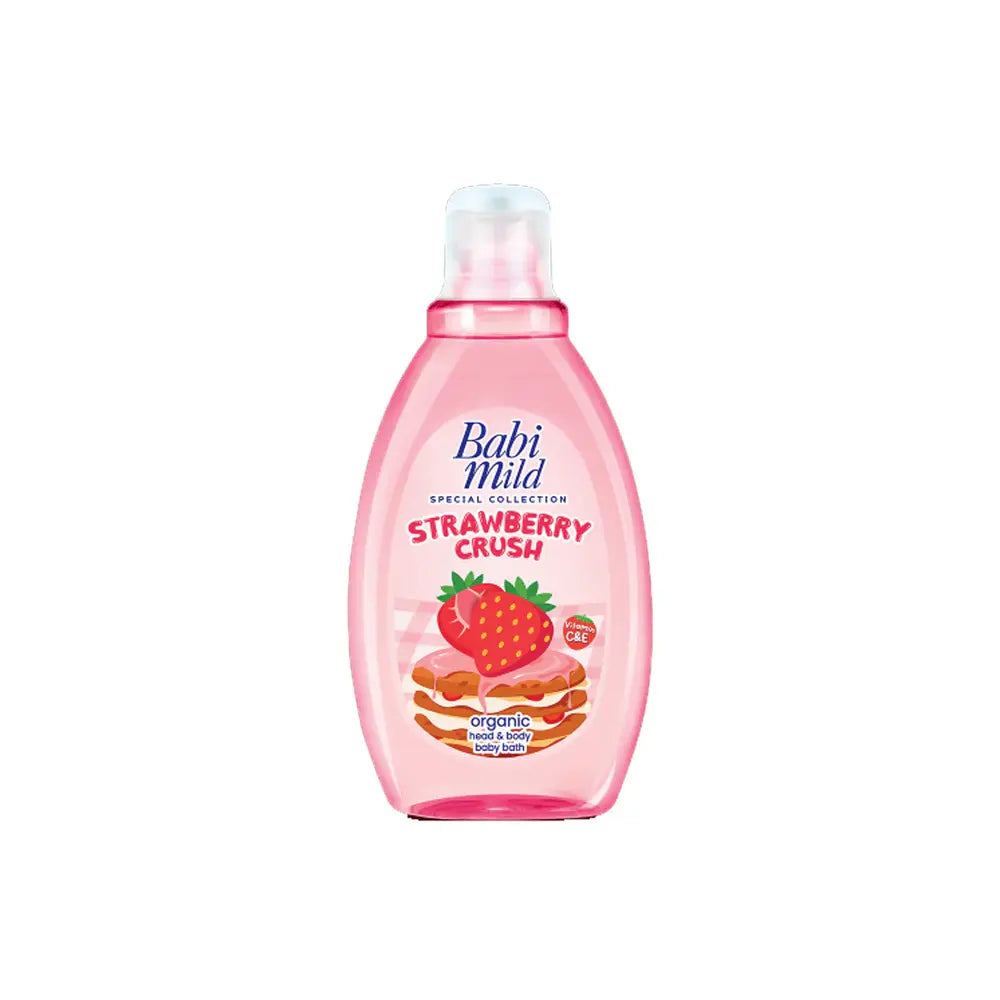 Babi Mild Baby Bath Strawberry 180ML